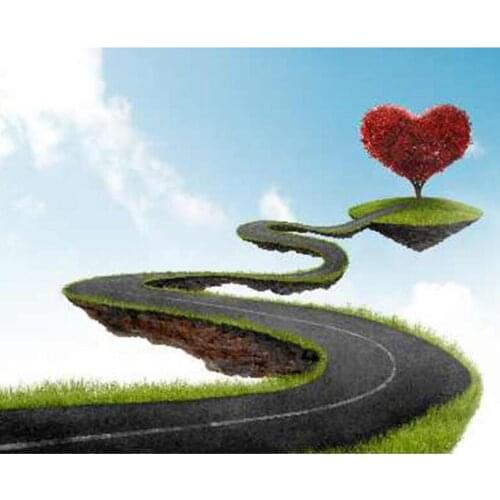 Handmade needlework diy diamond painting Mosaic kit diamond embroidery full rhinestone cross stitch Stairway to Heaven AS952