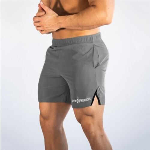 New Mens Brand Workout Fashion Gym Training Shorts Men Sports Casual Clothing Fitness Running Quick-drying Compression Shorts