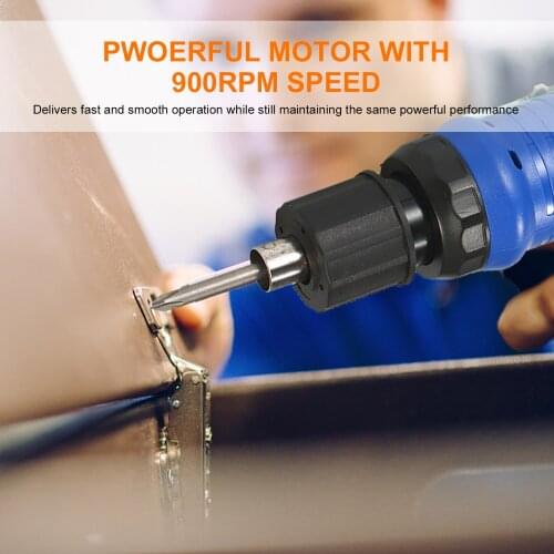 Electric Screwdriver Rechargeable 1500mAh 12V Cordless Power Tool 6 Modes Adjustable Torques Cordless Screwdriver W/ 6mm Bits