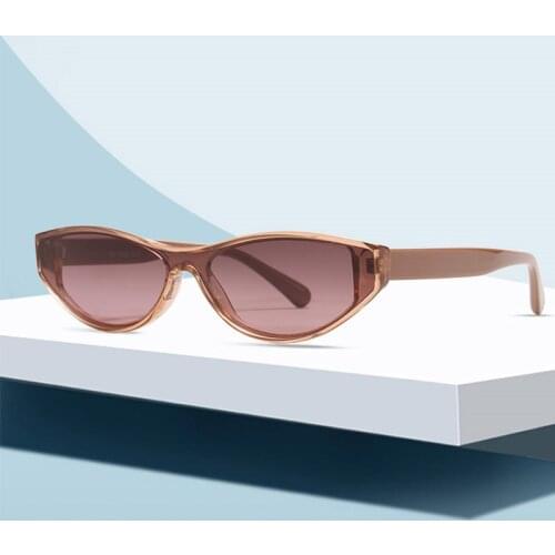 Super Light Purple Sunglasses Women Small Diamond Shades Vintage Brand Design Cat Eye Sun Glasses Female Men Oculos De Sol UV400