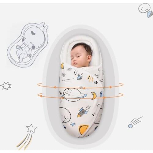 Baby Sleeping Bag For Newborn Baby Stroller Portable Cotton Summer Spring Blanket Diaper Swaddle Sleepsack Cocoon Sleeping Bags