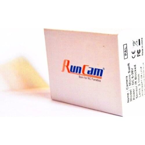 In Stock RunCam Micro Swift 600TVL 2.1mm IR Blocked 1/3 CCD FPV Camera PAL NTSC 5.6g Mini Camera For FPV RC Toys Mini Drone
