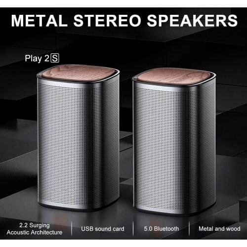 YOUXIU 3D Stereo Surround Music Smart Speakers Column 2.2 Channel Sound bar Computer Sound box Home Notebook TV Loudspeakers
