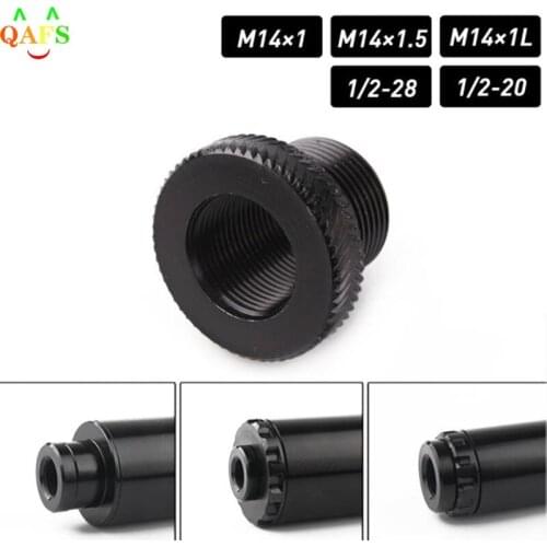 1pc Aluminum 5/8-24 to 1/2-20 to M14 Car Fuel Filter Barrel Thread Adapter for NAPA 4003 WIX