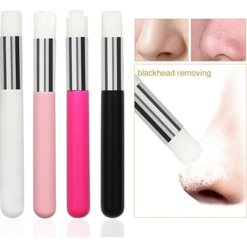 1pcs Professional Peel Off Blackhead Nose Cleaning Skin Care Remover Tool Washing Makeup Brush Eyelash wash brush