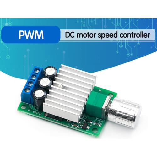 10A 12V-30V PWM DC Motor Speed Controller 12V 24V Adjustable Speed Regulator Dimmer Control Switch for Fan Motor LED Light