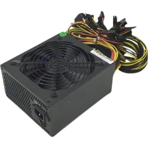 1800 PC Desktop power supply psu Gold POWER 1800W BTC power supply for R9 380 RX 470 RX480 6 GPU CARDS mining rig ATX ethereum