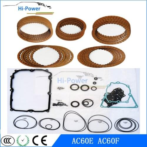 AC60E AC60F Auto Transmission Valve Body Overhaul Friction Plates Seal Ring Clutch For Toyota Prado 3.5L 2.7L Car Accessories