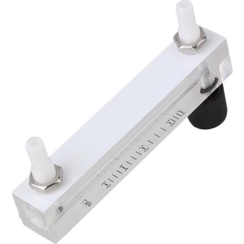 Acrylic Plastic Flowmeter Oxygen Flow Meter with Control Valve 0.5-5LPM LZQ-7