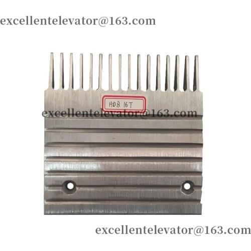 GAA453A5 Escalator Aluminum Comb L136mm W140mm 16Teeth Use for Otis 1 Pack=5 Pieces