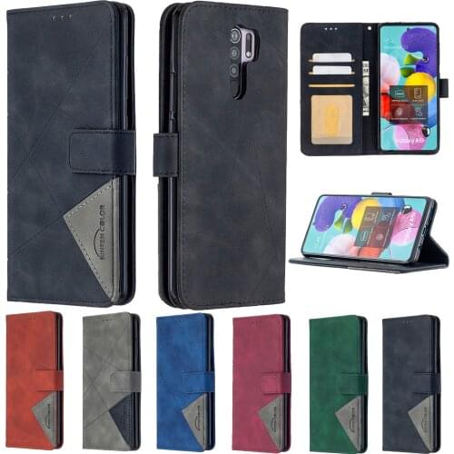 Redmi 9A Case Magnetic Buckle Flip Leather Cover On for Xiaomi Redmi9A Case Wallet Stand Funda for Redmi9 A 9 A Protect Etui