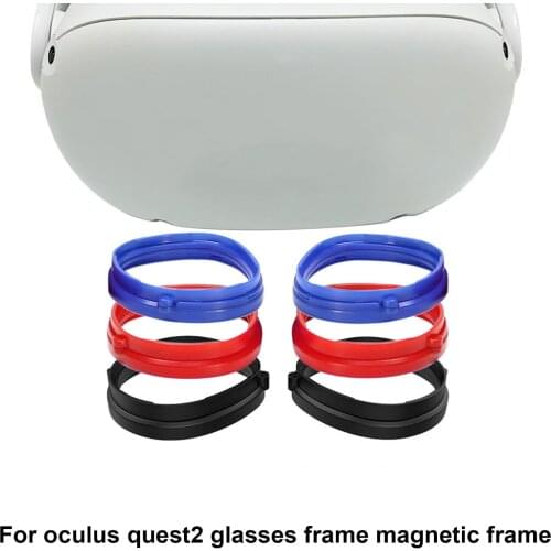 For Oculus Quest 2 VR Magnetic Eyeglass Anti-Blue Lens Frame Quick Disassemble Clip Lens Protection For Oculus Quest 2 Glasses