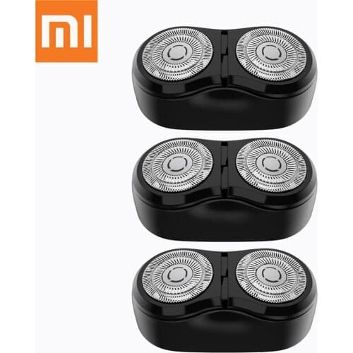 Original Xiaomi Mijia Electric Shaver Head Floating Head Portable Waterproof Razor Shaver Replacement USB Rechargeable Steel Men