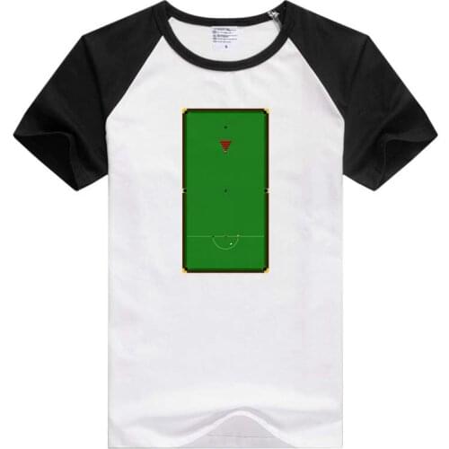 Pool table short sleeve casual Men/Women T-shirt Comfortable Tshirt Cool Print Tops GA424