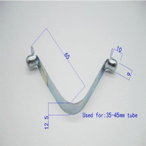 Manufacturer customized Spring Steel Tent Tube Lock Spring V Shaped Snap Push Spring Clip#1