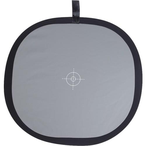 Photography 30cm Foldable Grey/White Balance 18% Grey Gray Reference Camera Reflector Card+Carrying Bag Photo Studio Accessories