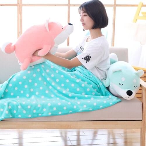 Cartoon Lying Plush Stuffed Dog Big Toys Shiba Inu Dog Doll Lovely Animal Children Birthday Gift Corgi Plush Pillow 25-60cm