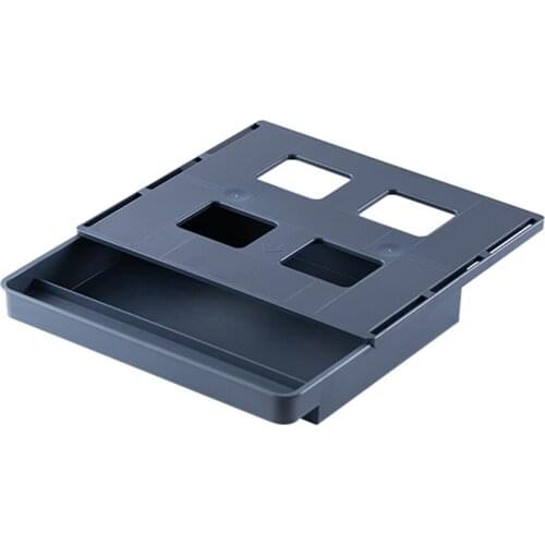 Desktop Organizer Under The Desk Drawer Type Storage Stationery Bottom Hanging Hidden Pen Case Office Student