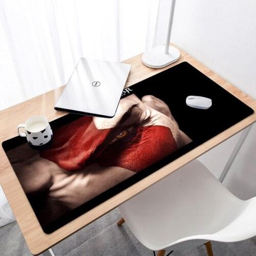 God Of War 2021 New Design PC Gaming Mouse Pad 900x400mm Mousepad Non-slip Durable Rubber Large Size Mouse Pad