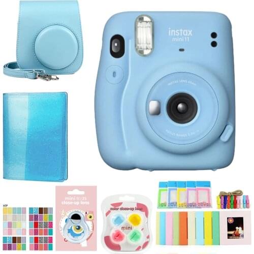 Original fuji Fujifilm Fuji Instax Mini 11 Instant Film Photo Camera support Fujifilm Instax Mini 8/9/11 Films