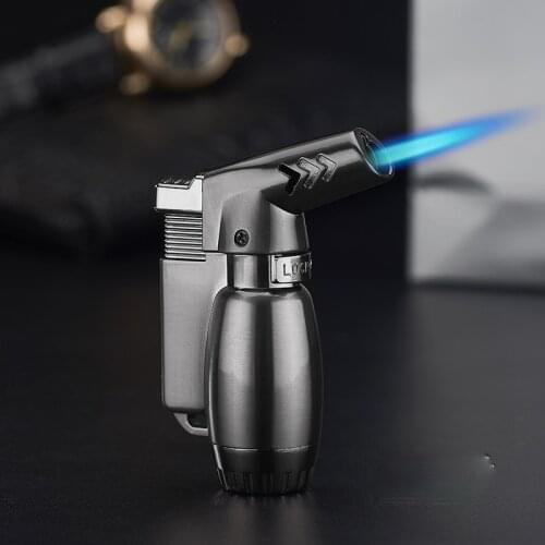 Mini Portable Inflatable Lighter Metal Windproof Small Spray Gun Small Welding Torch Lighter Briquets Et Accessoires Fumeurs