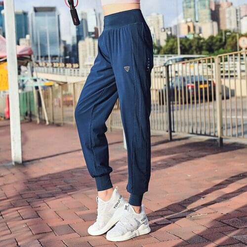 4XL spring women sweatpants quickly dry loose sport pant running jogger training fitness workout athletic track pants sportswear
