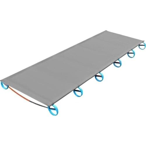 7001 Aluminum Alloy Support 420D Polyester Fabric Ultralight Folding Camping Bed Tent Mat Comfortable Sleeping Cot For Travel