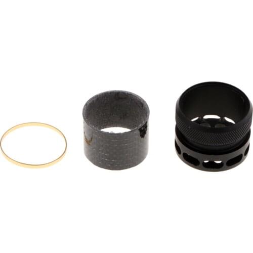 Carbon Fiber Locking Nut for Fishing Reel Seat, Fishing Rod Building