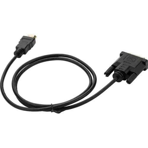 1M Ultra- HDMI-compatible to DVI DVI to HDMI-compatible FULL HD High Speed Cable 24K gold-plated connector HDMI-compatible Cable