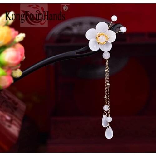 Ethnic Style Woman Hairpin Fashion Simple Fringed Headwear Classical Ethnic Style Hanfu Jewelry Decoration Temperament Hairpins