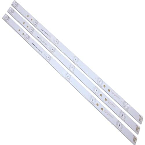 3pcs x TV LED Strips 6-lamps for LG 32"TV 32MB25VQ 6916l-1974A 1975A 1981A lv320DUE 32LF5800 32LB5610 innotek drt 3.0 32