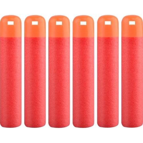 30Pcs/Lot 9.5cm Red Sniper Rifle Darts Christmas Gift Bullets for Nerf Mega Kids Toy Foam Refill Darts Big Hole Head Bullets