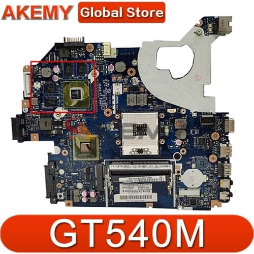 Akemy P5WE0 LA-6901P motherboard for ACER 5750 5755 5750G 5755G Laptop motherboard PGA989 HM65 GPU GT540M DDR3 Test OK Mainboard