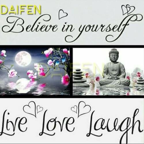 Full Round Diamond embroidery moon live love lake Full Square Diamond mosaic Buddha Peach 5D DIY Diamond painting Cross stitch