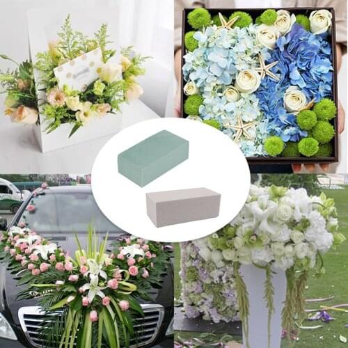Floral Foam Brick Flower Holder For Artificial Flower Wedding Florist Flower Arranging Design DIY Crafts Supplies O5 active