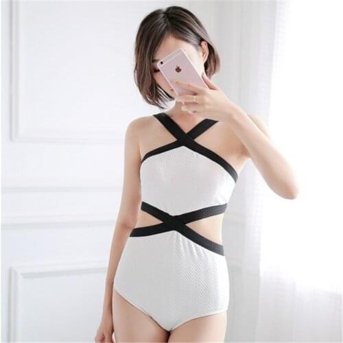Swimwear women Bandage One Piece Swimsuit bathing suit Vintage swim suit Trikini swimwear female Swimwear bathing suit brazilian