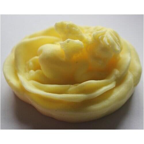 Handmade Soap Silicone Mold Animal Candle Molds Polymer Clay angel in the flower