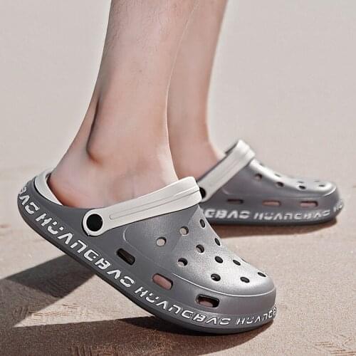 New Men Sandals Summer Slippers Shoes Beach Sandals Female Shoes Casual Unisex Slip On Flip Flops Water Shoes Sandals Women