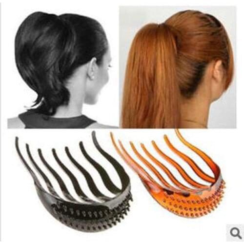 New Useful Women Girl Volume Inserts Hair Clip Bumpits Bouffant Ponytail Hair Comb Style Maker Headband Hair band Accessories