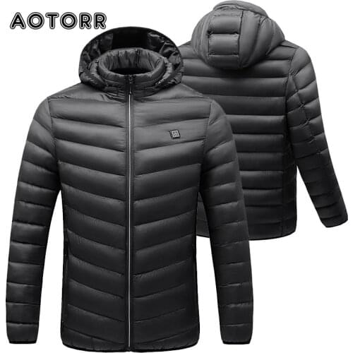Men Winter Hooded Padded Parkas Warm Waterproof Thick Jacket male Detachable Hat Slim Coats Outwear Cotton Street Trendy 6XL