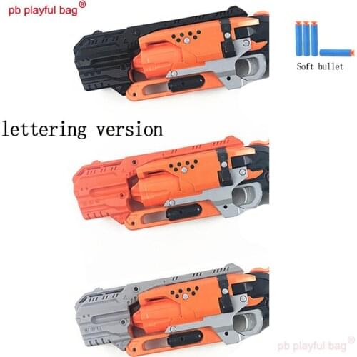 PB Playful bag Outdoor sports equipment soft bullet gun 3D printing material front tube kit jn-03 eagle eye toy accessories OG09