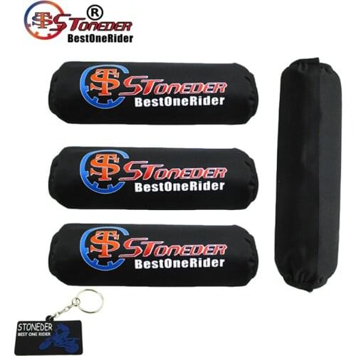 STONEDER 350mm Shock Cover Suspensione Protector For TRX 450R YFZ450 LTZ400 LTR DVX KFX 400 SMC Stinger 150cc - 520cc ATV