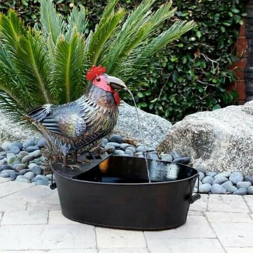 Bird Bath Water Fountains Home Decoration Garden Decoration Yard Garden Decor Statue Décoration De Jardin Tuin Decoratie Фонтан