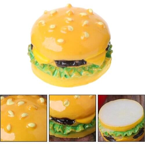 1:12 Hamburger DIY Craft Miniature Food Dollhouse Accessory Decoration BX0D
