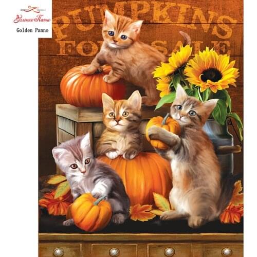 5D DIY full square diamond painting animal diamond sale cross stitch mosaic cat rhinestones painting wedding decor home