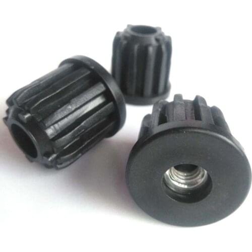 Furniture accessories M10￠30 round straight extension nut plug adjustment pad hole plug support foot plastic sleeve plug of 20pc
