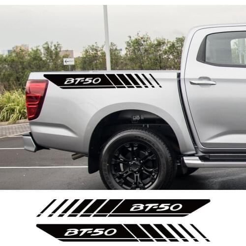 Pickup Rear Trunk Side Decals For Mazda BT50 Car Stickers Truck Graphics Vinyl Film Decor Cover Auto Exterior Tuning Accessories