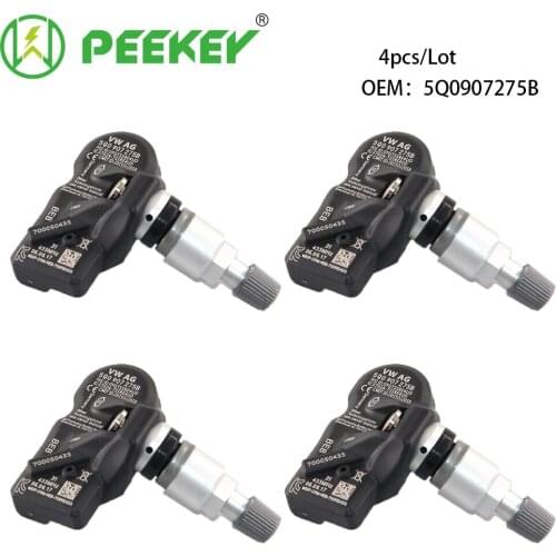 PEEKEY Tpms Sensor 3AA998275 3AA907275 5Q0907275B 5Q0907275 5Q0 907 275B 5Q09072 433Mhz Car AUTO Tire Pressure Monitoring Sensor
