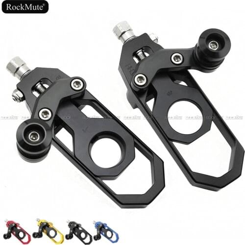 For YAMAHA YZF R1 2007 2008 2009 2010 2011 2012 2013 2014 Motorcycle CNC Chain Adjusters Tensioners With Spool Fit