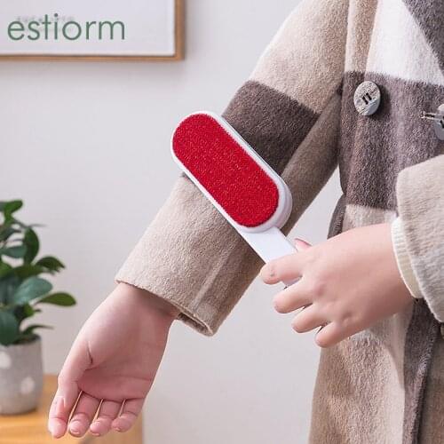 Double Sided Lint Brush,Lint Remover,Wool Clothing brush - Woolen Coat,Clothes brush - Dog Cat Pet Hair Remover for Couch,Car